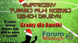 Turniej charytatywny Gramy dla Amelki - udział Mazura Gostynin