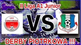 II Liga A1 Junior- Derby Piotrkowa .