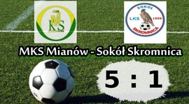 5 kolejka: MKS Mianów - Sokół Skromnica