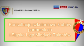 Konsultacje szkoleniowe klubów partnerskich i Śląska Liga Młodych Talentów.