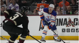 Oilers gjør comeback i tredje periode og bryter Coyotes' tapsserie