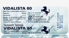 Vidalista 80 | Vidalista 80 mg | Vidalista pills