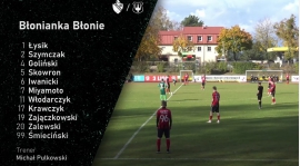 Skrót meczu Mamry Giżycko 1-3 Błonianka Błonie