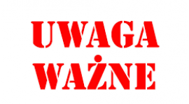 UWAGA! ZMIANA!