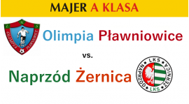 Zapowiedź meczu: Olimpia Pławniowice - Naprzód Żernica