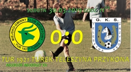 Tur 1921 Turek- Teleszyna Przykona 0:0, młodzik młodszy D2, sobota 30.03.2019