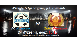 IV kolejka mecz z FC Komorów, Sobota 24.09, godz.13:15 - Stadion MOS