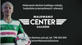 Center - Malowanie Dachów dołącza do partnerów Orła Myślenice!