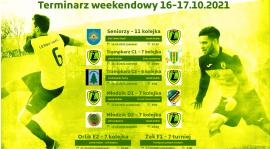 Rozpiska meczów na 16-17.10.21.