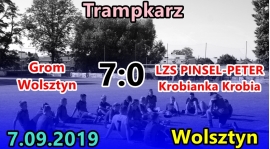 Trampkarz:Wysoka przegrana Krobianki