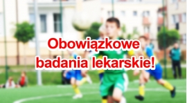 Badania lekarskie !!!