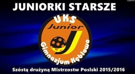 JUNIORKI STARSZE: Kończymy sezon na szóstym miejscu w Polsce!