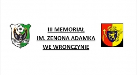 Memoriał Zenona Adamka już 15 sierpnia!