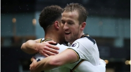 Harry Kane tangerte Thierry Henry da Spurs knuste Watford