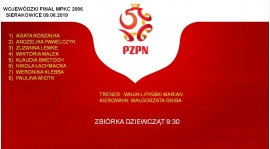 FINAŁ MAŁA PIŁKARSKA KADRA CZEKA 09.06.2019 POWOŁANIA