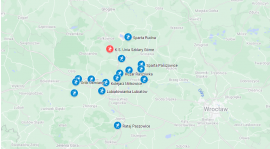 Piłkarska mapa - Legnica: Klasa A, Grupa 3, sezon 2022/2023