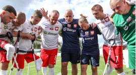 Reprezentacja Polski Amp Futbol w ćwierćfinale Mistrzostw Świata - prowadzi ją Marek Dragosz