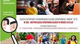 Głosujmy na klubowy projekt w budżecie obywatelskim!