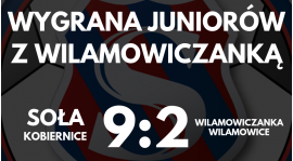 Wysoka wygrana juniorów