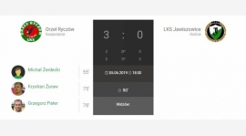 27.kolejka IV Ligi Orzeł Ryczów-LKS Jawiszowice 3:0