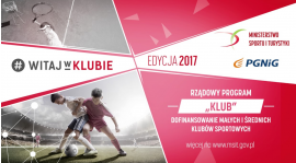 Dofinansowanie w ramach Programu KLUB 2017