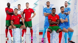 A nova camisola da seleção portuguesa brilha na Taça dos Campeões Europeus de 2024
