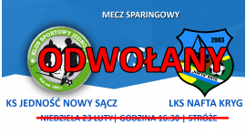 Mecz z Jednością ODWOŁANY!