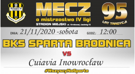 17. kolejka: Sparta vs. Cuiavia Inowrocław