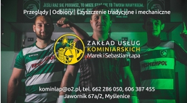 Zakład Usług Kominiarskich Marek i Sebastian Łapa partnerem Orła Myślenice!