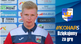 Filip Konarski nie będzie piłkarzem Korony w kolejnym sezonie
