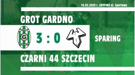 Sparing: Grot - Czarni 44