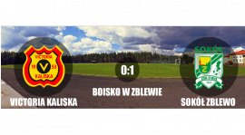 Sokół Zblewo 1:0 Victoria Kaliska