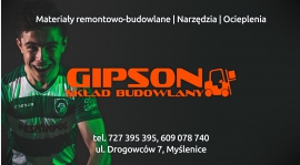 Gipson zagra z Orłem Myślenice!