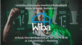 Wiba - generalny wykonawca inwestycji budowlanych sponsorem Orła!