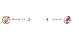 9. kolejka: Derby dla Sparty! RTS Widzew II Łódź - Sparta Łódź 2:4 (1:2)