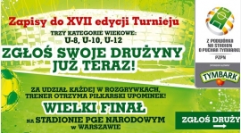 Ostatni tydzień zapisów do turnieju "Z Podwórka na Stadion o Puchar Tymbarku"