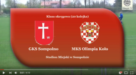 SENIORZY: GKS Sompolno - MKS OLIMPIA Koło [VIDEO]