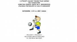 Turniej w Sobolewie 05.03 nd  rocznik 2007 i młodsi