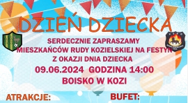 Dzień Dziecka w Kozi - zapraszamy