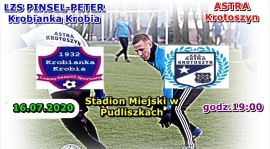 W najbliższy czwartek sparing z Astrą Krotoszyn w Pudliszkach godz 19:00