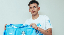 Manchester City podepsal smlouvu s argentinským záložníkem Claudiem Echeverrim