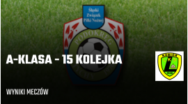 15 kolejka klasy A - wyniki