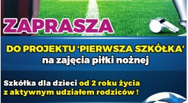 Od 18.09.2018 zajęcia Pierwszej Szkółki!