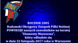 TURNIEJ DIAMENTY MAZOWSZA - ROCZNIK 2005
