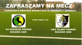 Sparing z KS Koziołek Poznań rocznik 2009