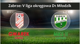 V LM D1 I SKS GWAREK ZABRZE – MKS II Zaborze 3:1 (3:0) - zaległy mecz 3 kolejki