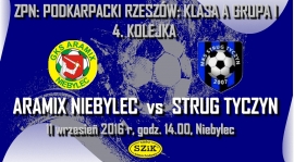 4 Kolejka: Aramix Niebylec - Strug Tyczyn