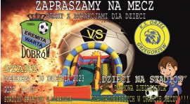 Niedzielne derby z atrakcjami dla najmłodszych