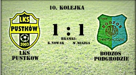 10. kolejka: LKS Pusktów 1:1 BODZOS