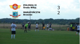Polonia II Środa - Maratończyk Brzeźno 3:2 (1:0)